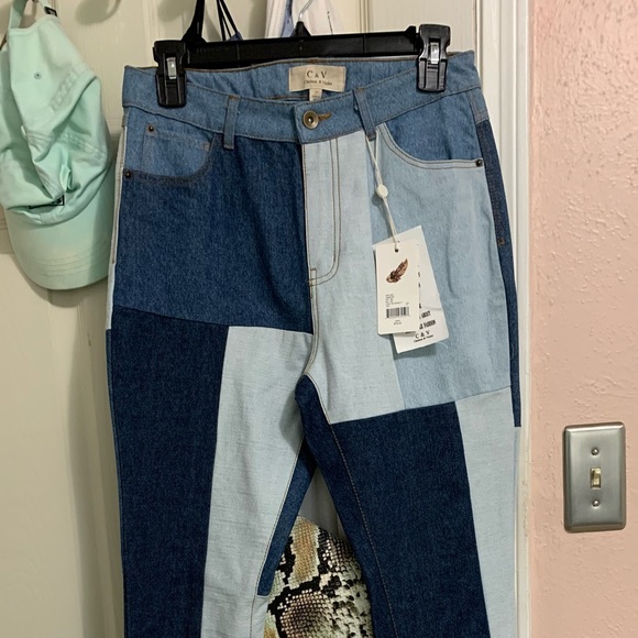 C & V ( Chelsea & Violet) Bell-Bottom Jeans - Picture 2 of 10